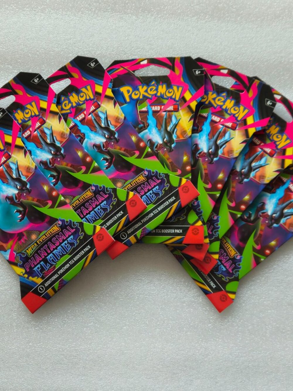 Pokemon TCG cards Phantasmal Flames NEW factory sleeved. 7 packs! $100